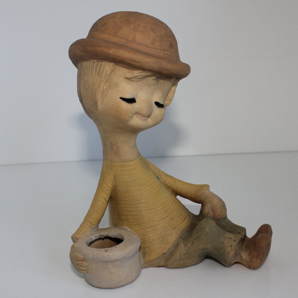 Vintage Kitsch 1960's Gempo Giftware Japan Poppet Trixie Figurine
